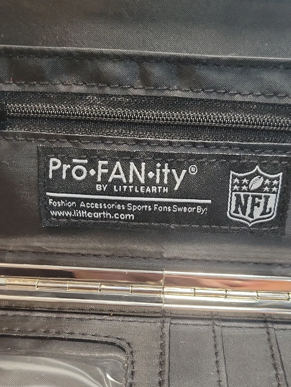 NFL Pittsburgh Steelers Yellow Black Logo Wallet